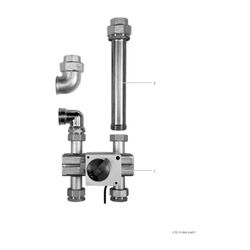 BOSCH Zubehör für Luftwärmepumpen MMB 32 Mischermodul für bivalente Anlagen... JUNKERS-8738212222 4062321374082 (Abb. 1)