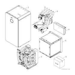 BOSCH Solewärmepumpe CS7800iLW 16 F 1180x600x600, 15 kW, Metallfront... JUNKERS-8738212055 4062321329266 (Abb. 1)