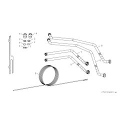 BOSCH Installationszubehör CS 40 Anschlussrohrsatz Puffer, links/rechts... JUNKERS-7738113397 4062321343842 (Abb. 1)