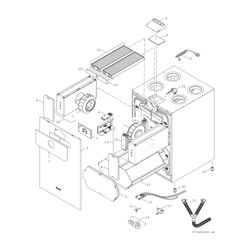 BOSCH Wohnungslüftungsgerät VENT 5000 C HR 350 W, 1095x700x750, 350 m3/h... JUNKERS-7738111199 4054925265361 (Abb. 1)