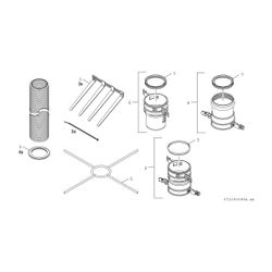 BOSCH Abgaszubehör FC-Set-F60 Erweiterungspaket d:60 mm flexibel, L:5m... JUNKERS-7738112525 4057749701992 (Abb. 1)