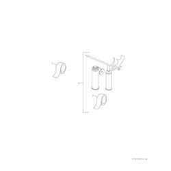 BOSCH Isolierung Weichen-Set für Kaskade Unterkomponente Isolierung 2x75 plus 2x100... JUNKERS-7736603740 4062321013042 (Abb. 1)