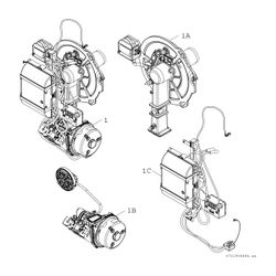 BOSCH Installationszubehör Umrüstset für OC8000 19/25 kW auf 22kW Gasbetrieb... JUNKERS-8732948562 4062321534073 (Abb. 1)