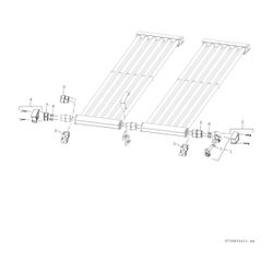 BOSCH Zubehör Solartechnik FS 122 Flachdach-Anschluss-Set für VK 120-2... JUNKERS-7735600346 4057749412652 (Abb. 1)