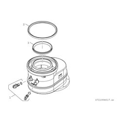 BOSCH FC-CA80 Kesselanschlussstück d. 80/125mm, exzentrisch... JUNKERS-7736902382 4062321629366 (Abb. 1)