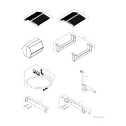 BOSCH Wohnungslüftungsgerät V5001 C 260 840x785x595, 260m3/h... JUNKERS-7738113400 4062321447281 (Abb. 1)