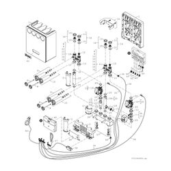 Junkers Bosch HSM2-U20/7 MM200 Schnellmontageset für 2 Heizkreise mit MM200... JUNKERS-8732950245 4062321611880 (Abb. 1)