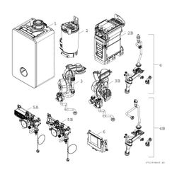 BOSCH Gas-Brennwertgerät, wandhängend Condens GC7800iW 15 P 23, Speicheranschl... JUNKERS-7736902123 4062321440268 (Abb. 1)