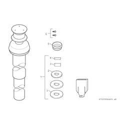 BOSCH Abgaszubehör AZ 296 Grundzubehör senkrecht, schwarz... JUNKERS-7719001943 4010009591085 (Abb. 1)