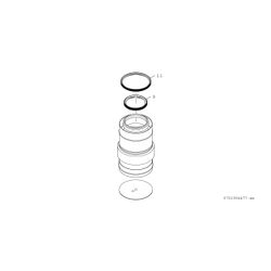 Bosch Zuluftstutzen konzentrisch FC-C200, D 200/300mm, Edelstahl... JUNKERS-7738112491 4057749687357 (Abb. 1)