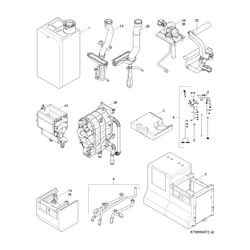 BOSCH Gas-Brennwertgerät, wandhängend GC7000 WP 70 23, 980x520x469... JUNKERS-7736701647 4057749761996 (Abb. 1)