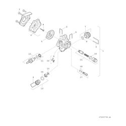 BOSCH Gas-Durchlaufwarmwasserbereiter Therm 4300 T4304 14 D 23, 655x350x225... JUNKERS-7736505703 4062321123437 (Abb. 1)