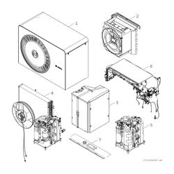 Junkers Bosch Monoblock-Außeneinheit AW 5 OR-S Baureihe CS5800/6800i AW, 800x1100x5... JUNKERS-8738213465 4062321603809 (Abb. 1)