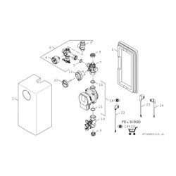 BOSCH Zubehör Solartechnik AGS 10E-2 Einstrang-Solarstation bis 10Kollektoren... JUNKERS-7735600347 4057749412669 (Abb. 1)