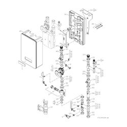 Junkers Bosch Hybrid Station HW-SetHYC25-1 zur Einbindung Luft/Wasser-Wärmepumpe... JUNKERS-8732965537 4062321852085 (Abb. 1)