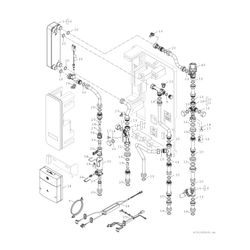BOSCH Trinkwassermodul FLOW7002 45 S FWM 666x365x145mm elektronisch geregelt, 45kW... JUNKERS-7735600747 4062321990244 (Abb. 1)