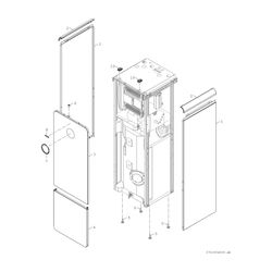 Junkers Bosch Luft/Wasser-Wärmepumpe Compress CS6800iAW 12 M, Inneneinheit mit Spei... JUNKERS-8738212416 4062321641078 (Abb. 1)