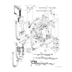 BOSCH Solewärmepumpe CS7800iLW 6 MF 1780x600x610, 6 kW, WW-Speichermodul... JUNKERS-8738211996 4062321351151 (Abb. 1)