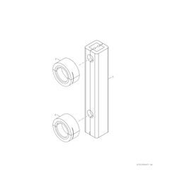 BOSCH Isolierung Weichen-Set für Kaskade Unterkomponente Isolierung 2x75 plus 2x100... JUNKERS-7736603740 4062321013042 (Abb. 1)