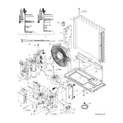 BOSCH Luftwärmepumpe Compress CS7001i AW 9 ORS, R410A, Monoblock-Außeneinheit, 1370... JUNKERS-8738210257 4057749798831 (Abb. 1)