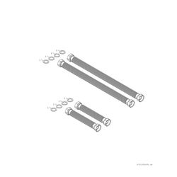 Junkers Bosch AW OR S/T Installationspaket INPA lang 500-1000mm für Außeneinheit... JUNKERS-8738214740 4062321753337 (Abb. 1)