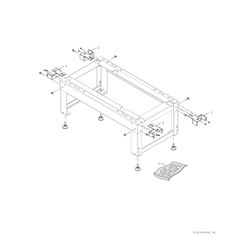Junkers Bosch Montagesockel groß für AW OR-T für Luft-Wärmepumpen... JUNKERS-8738214744 4062321733636 (Abb. 1)