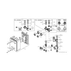 BOSCH Installationszubehör HS 25/6 MSL Heizkreisset m. Abscheidern,364x290x190... JUNKERS-7736604097 4062321172954 (Abb. 1)