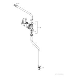 Bosch Zirkulationspumpenkit für F7002 S für Wohnungsstationen... JUNKERS-7735600843 4069143090930 (Abb. 1)
