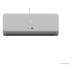 Bosch Split-Klimagerät Inneneinheit Climate CL3200iU W 70 E, R32, Heizleistung 7,33... JUNKERS-7733703591 4069143047187 (Abb. 1)