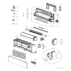 Bosch Split-Klimagerät Inneneinheit Climate CL3200iU W 35 E, R32, Heizleistung 3,8k... JUNKERS-7733703589 4069143047163 (Abb. 1)