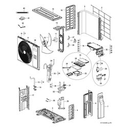 Bosch Split-Klimagerät Climate CL7000iM 53/2 E, R32, Multi-Split Außeneinheit, 673x... JUNKERS-7733703620 4069143092002 (Abb. 1)