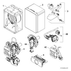 Bosch Gas-Brennwertkessel Condens GC8800iF-50, bodenstehend, 49,9kW, 230V... JUNKERS-8732960362 4062321737276 (Abb. 1)
