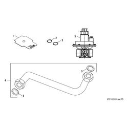 Bosch Gasart-Umbausatz für Condens GC7000 F, 75/100kW auf Flüssiggas... JUNKERS-7736603619 4057749955210 (Abb. 1)