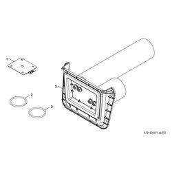 Bosch Gasart-Umbausatz für Condens GC7000 F, 150kW auf Flüssiggas... JUNKERS-7736603807 4062321077686 (Abb. 1)