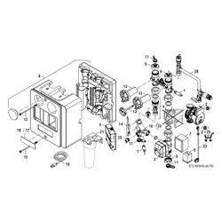Bosch Stationäres Bypassentsalzungsmodul 600L für Wasseraufbereitung... JUNKERS-7736606096 4062321511180 (Abb. 1)