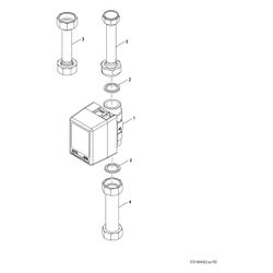 Bosch Kaskadenventil motorisch angesteuert für Frischwasserstationen... JUNKERS-7735600636 4062321396619 (Abb. 1)