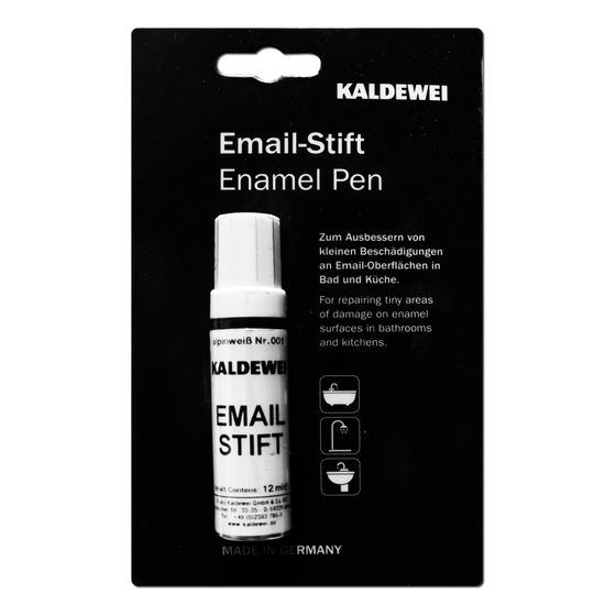 Kaldewei Email-Reparaturstift für Badewannen und Duschwannen Alpinweiß, 1 Stück