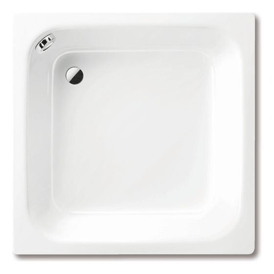 Kaldewei Duschwanne Sanidusch Rechteckig 32/250x800x800mm d. 52mm Alpinweiß/Weiß, ohne Antislip, PEFF