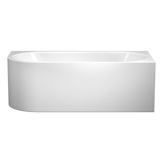 Kaldewei Badewanne Centro Duo 1 Kombi.-Form 485x800x1800mm Links 195l Alpinweiß m. ÜL, PEFF, SZ, SAD, o. Antislip, GL