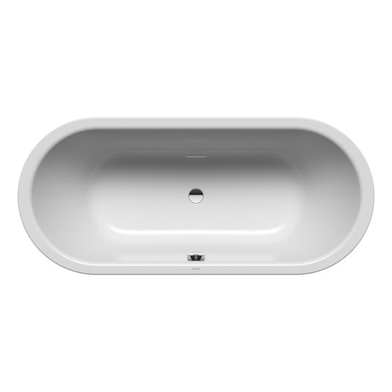 Kaldewei Badewanne Classic Duo oval 430x800x1800mm 158l Manhattan m. ÜL, o. Antislip, GL, PEFF, VKT