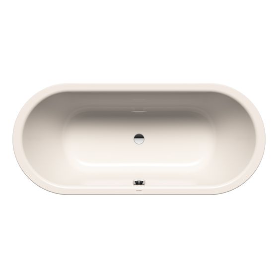 Kaldewei Badewanne Classic Duo oval 430x800x1800mm 158l Pergamon m. ÜL, PEFF, o. Antislip, GL, VKT