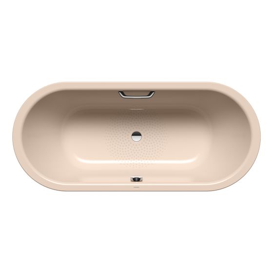Kaldewei Badewanne Classic Duo oval 430x800x1800mm 158l Bahamabeige m. Antislip, GL1S, ÜL, o. PEFF, VKT