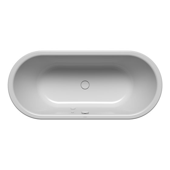Kaldewei Badewanne Centro Duo oval 485x750x1700mm 156l Manhattan m. ÜL, PEFF, o. Antislip, GL