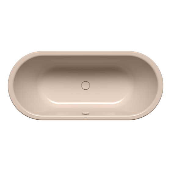 Kaldewei Badewanne Centro Duo oval 485x800x1800mm 195l Bahamabeige m. ÜL, o. Antislip, GL, PEFF
