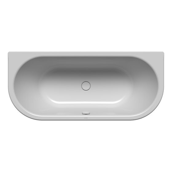 Kaldewei Badewanne Centro Duo 2 Kombi.-Form 485x800x1800mm 195l Manhattan m. ÜL, o. Antislip, GL, PEFF