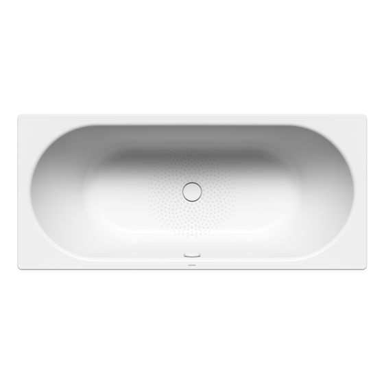 Kaldewei Badewanne Centro Duo rechteckig 485x750x1700mm 156l Alpinweiß m. Antislip, ÜL, o. GL, PEFF
