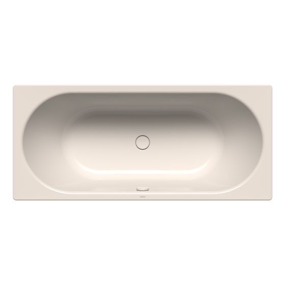 Kaldewei Badewanne Centro Duo rechteckig 485x800x1800mm 195l Pergamon m. ÜL, o. Antislip, GL, PEFF