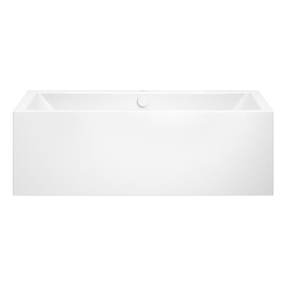 Kaldewei Badewanne Conoduo 1 rechteckig 445x750x1700mm Links 122l Alpinweiß m. ÜL, Garn.KA4080, o. Antislip, GL, PEFF