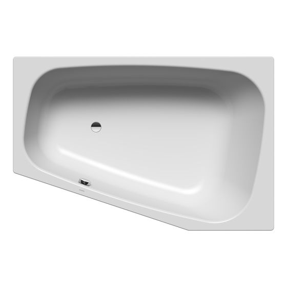 Kaldewei Badewanne Plaza Duo Kombi.-Form 430x1200x1800mm Links 273l Manhattan m. ÜL, o. Antislip, GL, PEFF