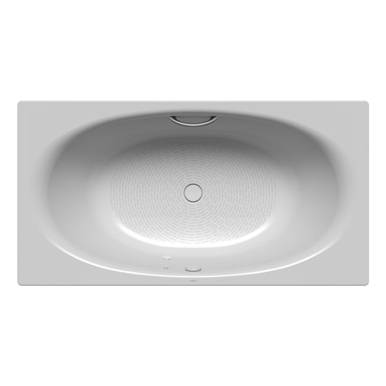 Kaldewei Badewanne Ellipso Duo rechteckig 465x1000x1900mm 214l Manhattan m. Vollantislip, GL1S, ÜL, PEFF, o. VKT